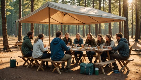 Comment organiser des vacances en groupe dans un camping ?