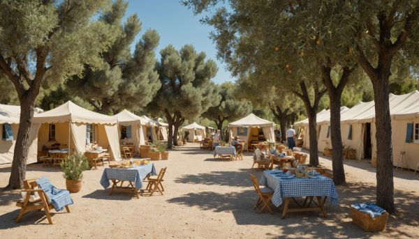 La Provence séduit les campeurs en quête de soleil et calme