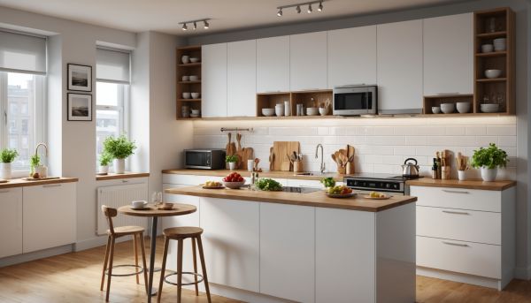 Les astuces pour cuisiner facilement dans un espace réduit