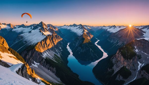 Les montagnes alpines accueillent les amateurs de grands airs