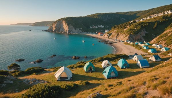 Quelles villes côtières abritent les plus beaux campings ?